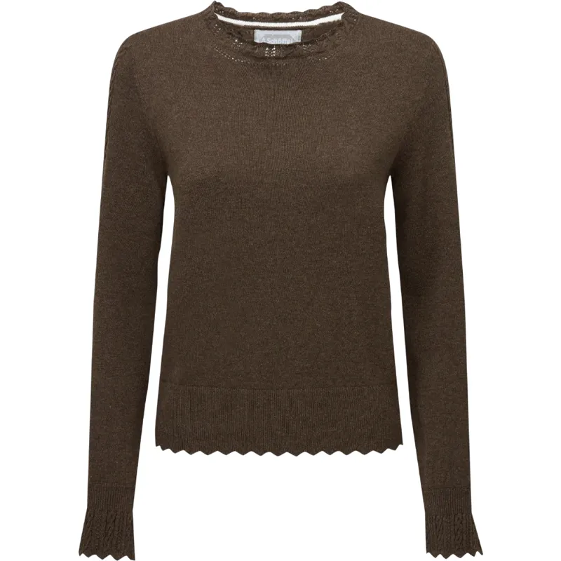 Schöffel Leyburn Ladies Jumper in Chocolate