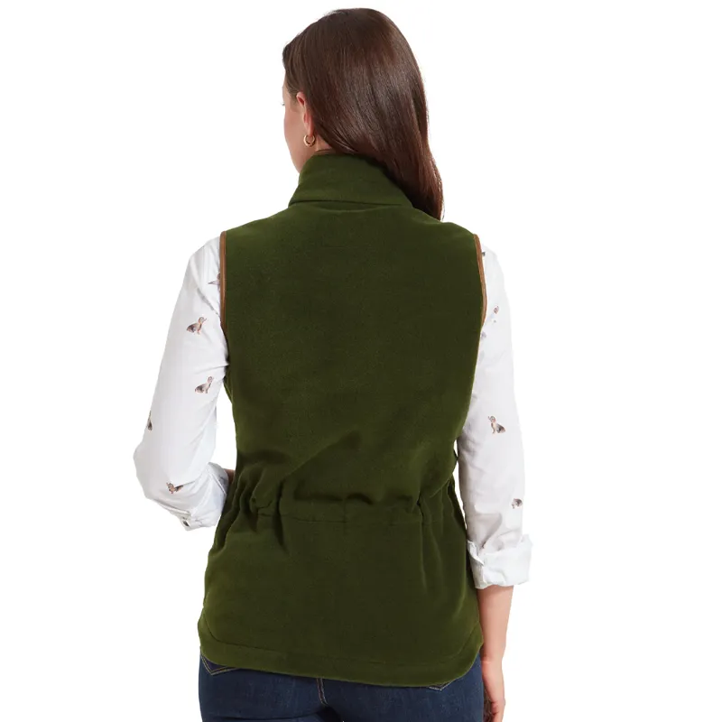 Schöffel Lyndon II Ladies Fleece Gilet in Forest-2