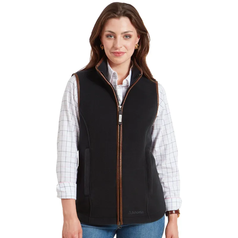 Schöffel Lyndon II Ladies Fleece Gilet in Gunmetal-1