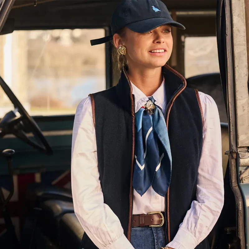 Schöffel Lyndon II Ladies Fleece Gilet in Navy-1