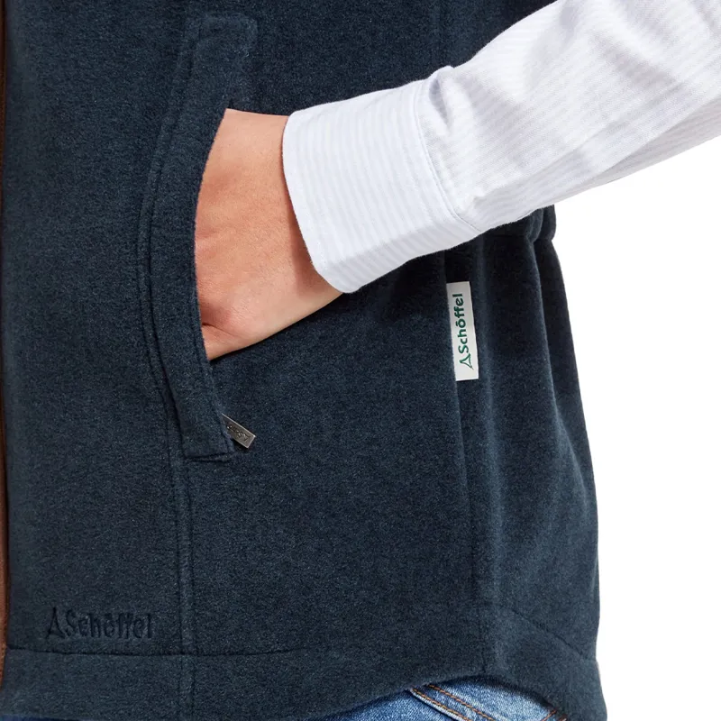 Schöffel Lyndon II Ladies Fleece Gilet in Petrol Blue-3