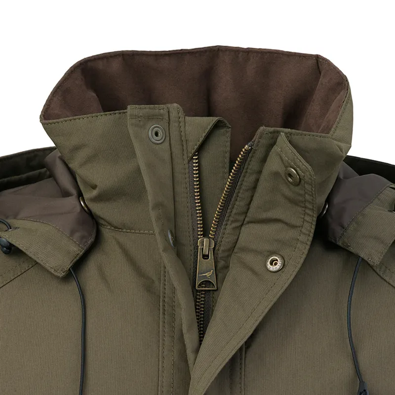 Laksen Marsh CTX Shooting Coat in Green-2