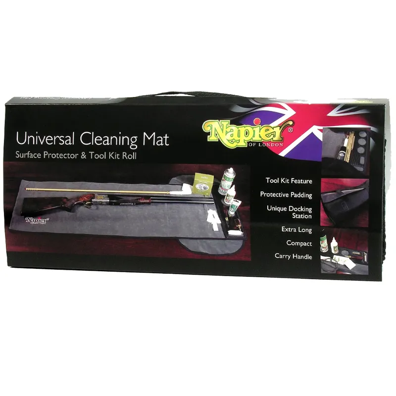Napier Universal Gun Cleaning Mat in Black