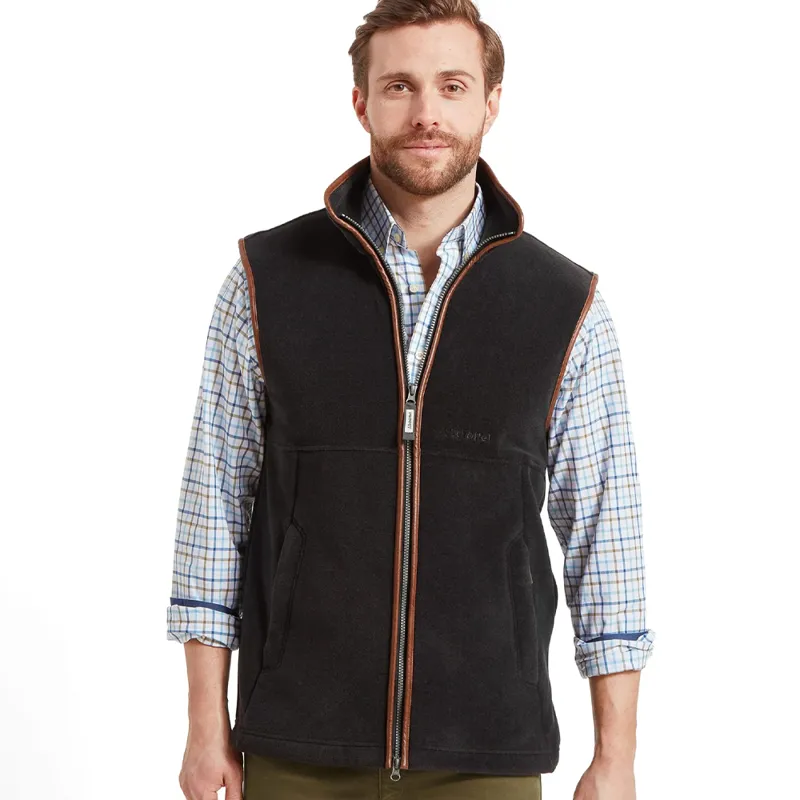 Schöffel Oakham Fleece Gilet in Gunmetal-1