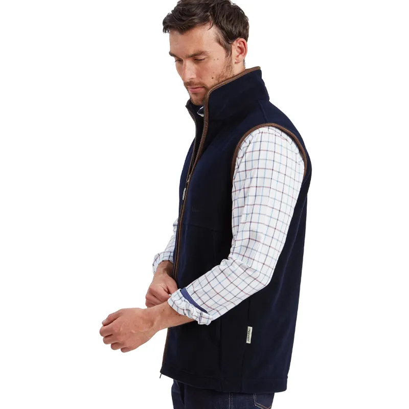 Schöffel Oakham Fleece Gilet in Navy-3