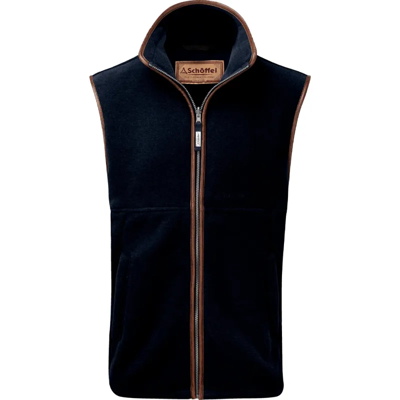 Schöffel Oakham Fleece Gilet in Navy