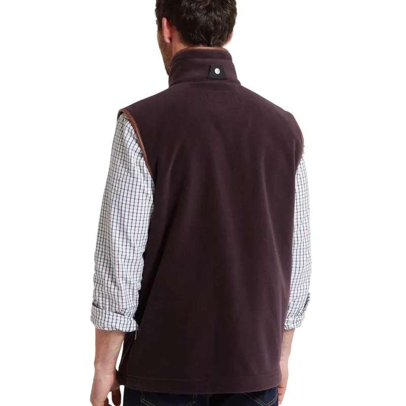 Schöffel Oakham Fleece Gilet in Port-2
