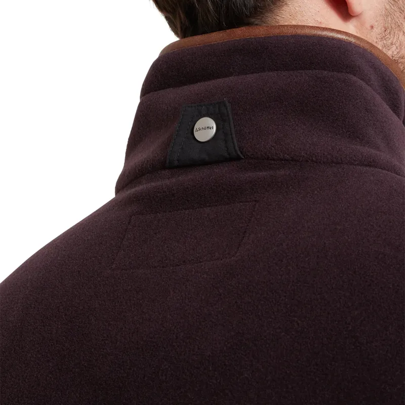 Schöffel Oakham Fleece Gilet in Port-4