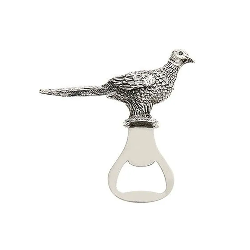 Orchid Designs Pheasant Bottle Opener in Pewter