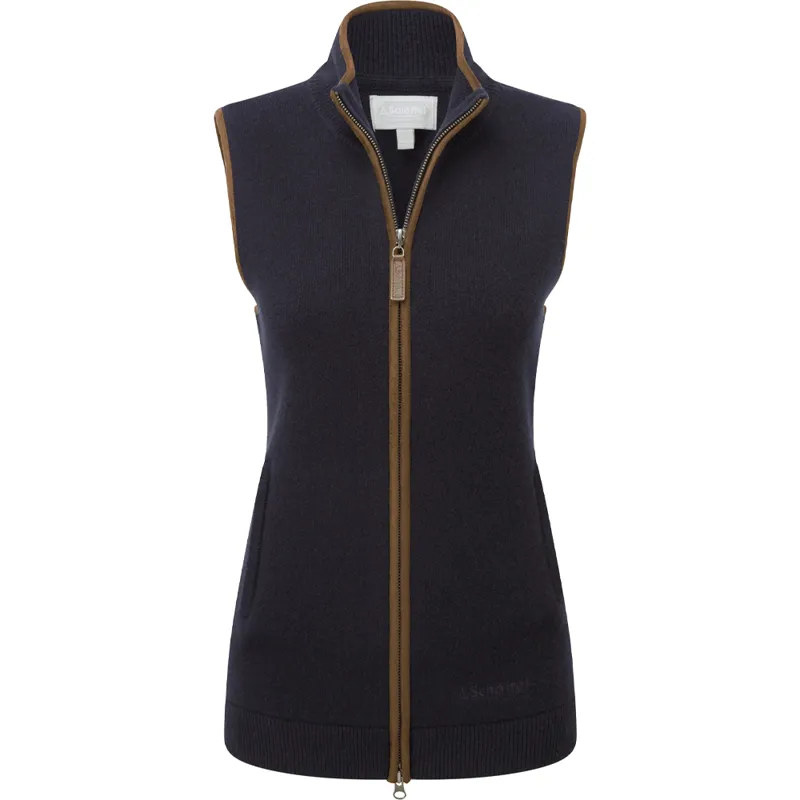 Schöffel Ladies Orkney Merino Gilet in Navy