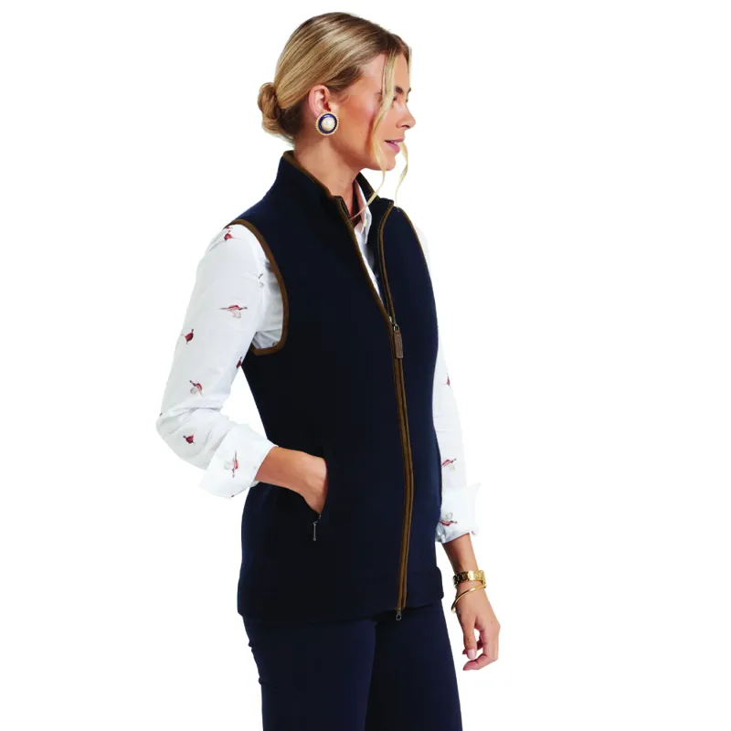 Schöffel Ladies Orkney Merino Gilet in Navy-3