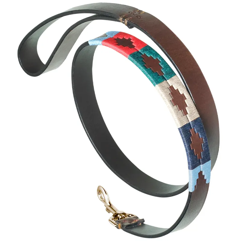 Pampeano Polo Dog Lead in Multi