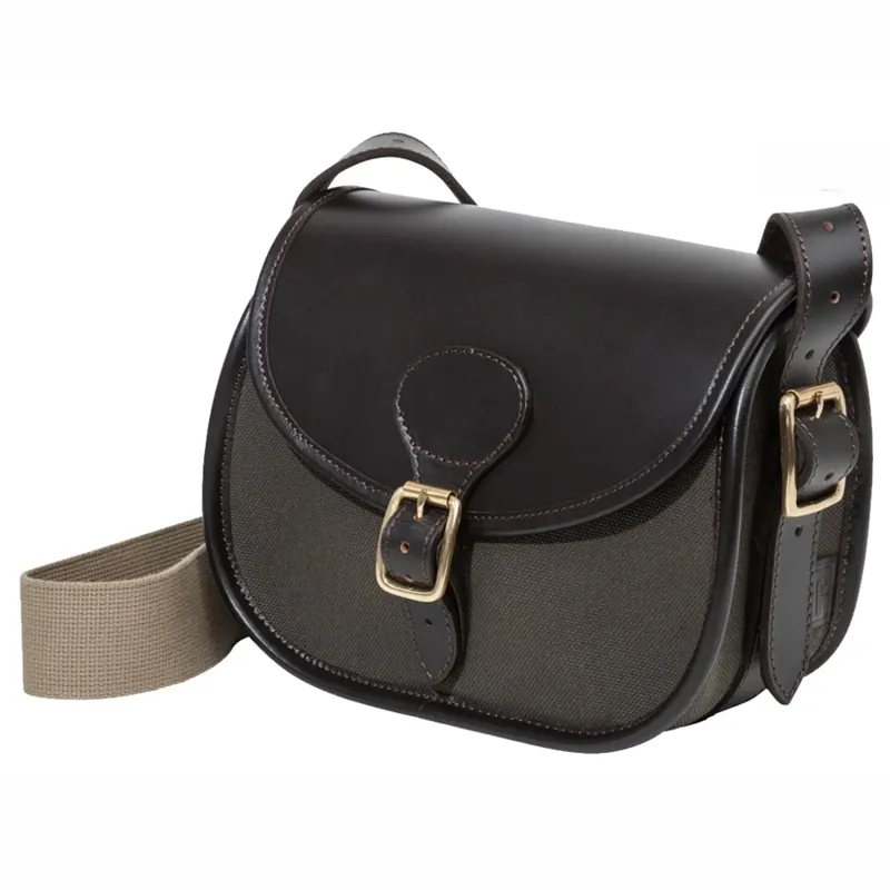 Parker Hale Alton Canvas Cartridge Bag in Green