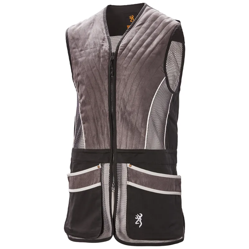 Browning Pro Sport Clay Shooting Vest in Grey