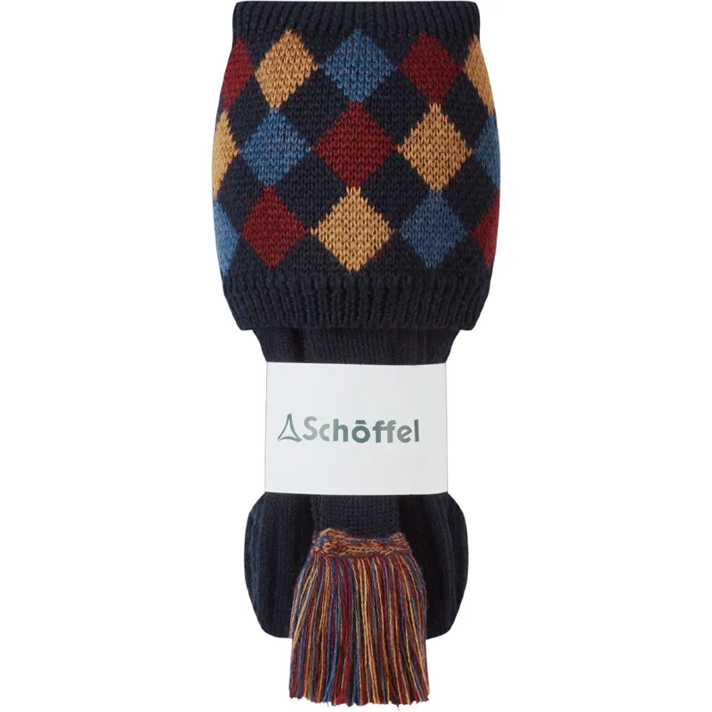 Schöffel Ptarmigan II Shooting Socks and Garters in Oxford Navy