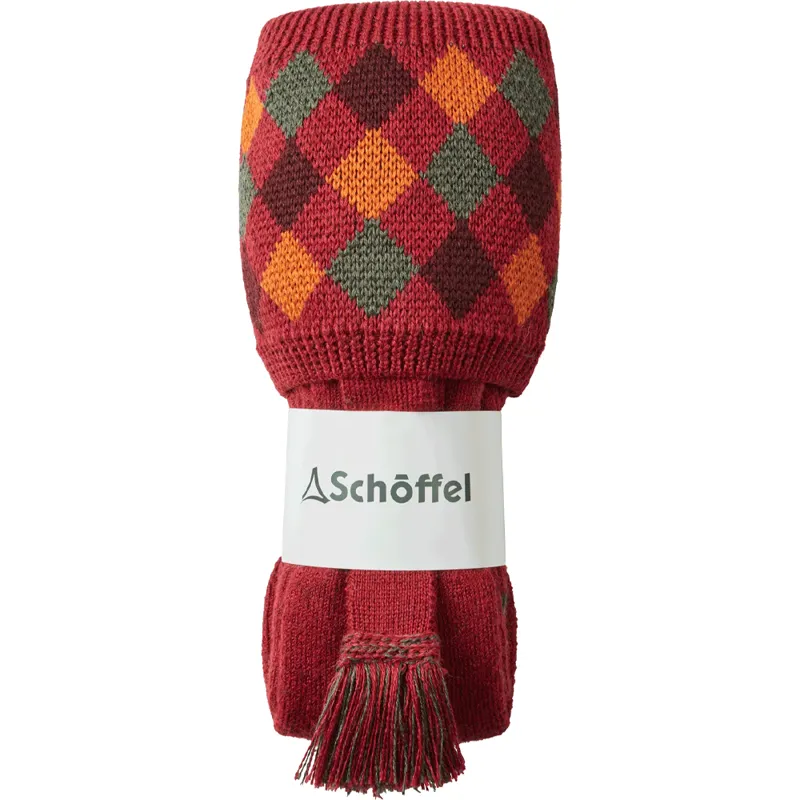 Schöffel Ptarmigan II Shooting Socks and Garters in Chilli