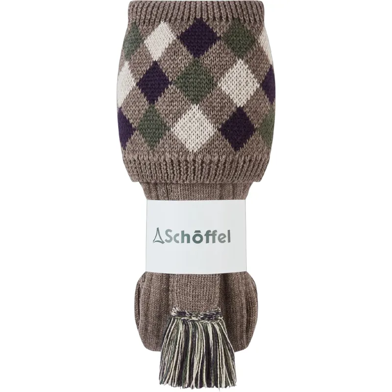 Schöffel Ptarmigan II Shooting Socks and Garters in Cobblestone