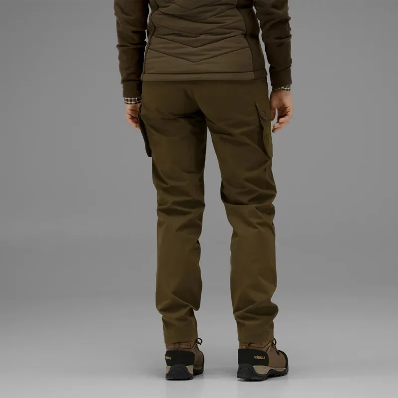 Härkila Retrieve Ladies Trousers in Warm Olive-3