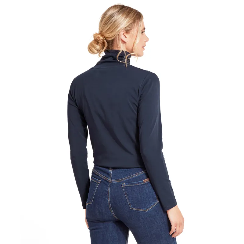 Schöffel Rosedale Ladies Roll Neck in Navy-1
