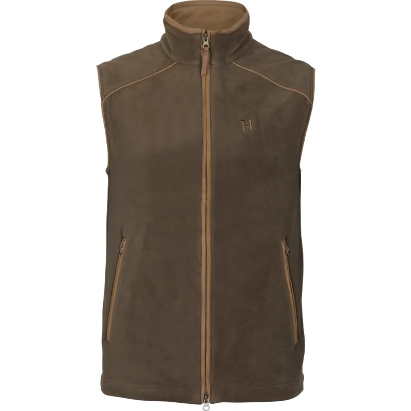 Härkila Sandhem 200 Fleece Waistcoat in Demitasse Brown