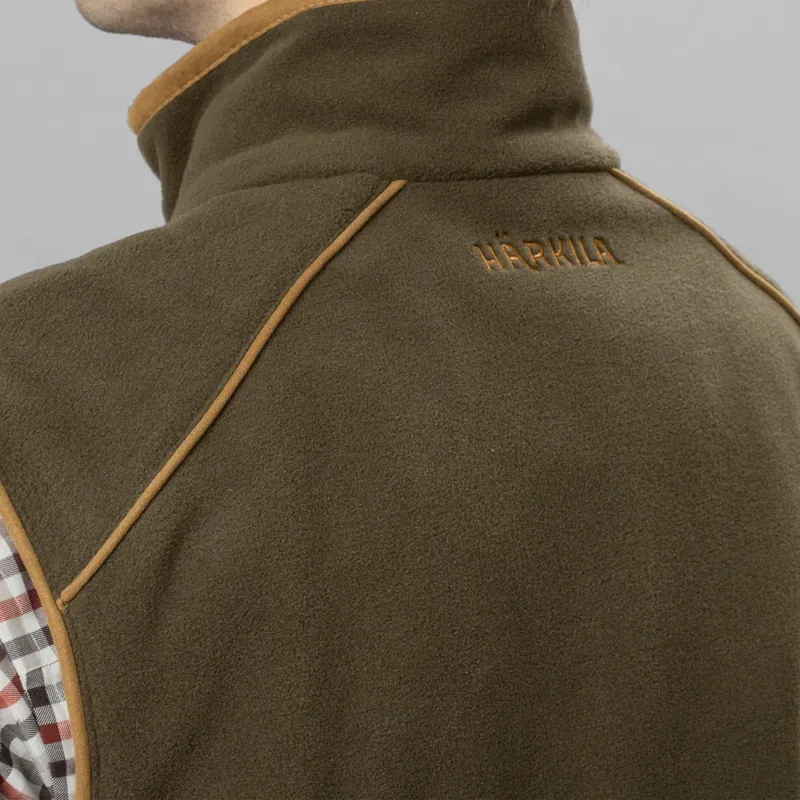 Härkila Sandhem 200 Fleece Waistcoat in Grape Leaf-1