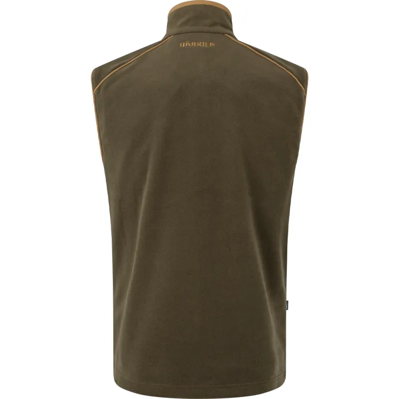 Härkila Sandhem 200 Fleece Waistcoat in Willow Green-1