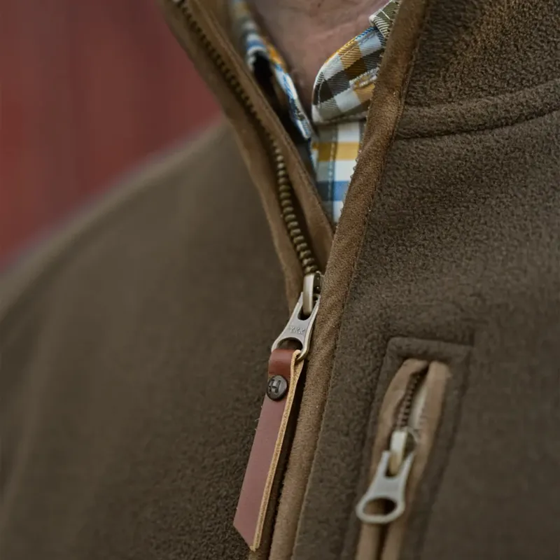 Härkila Sandhem Sherpa Fleece Jacket in Willow Green-2