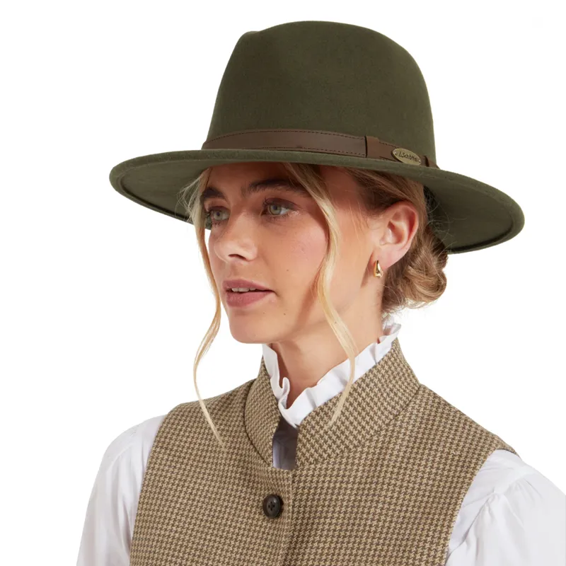 Schöffel Ladies Willow Fedora II in Forest-1