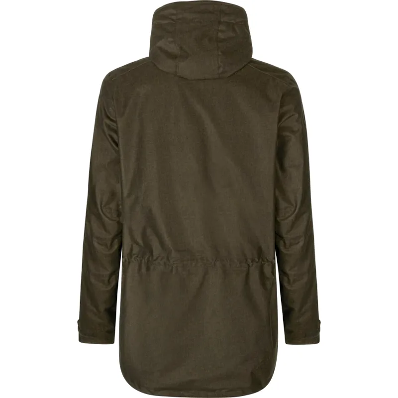 Seeland Avail Smock in Pine Green Melange-1