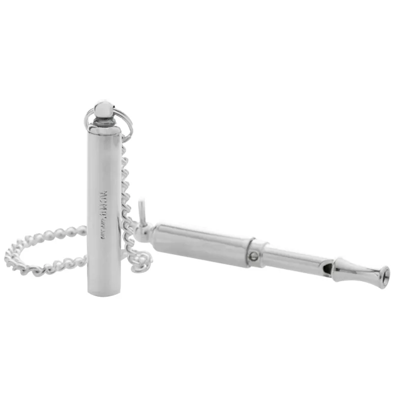 Acme Silent Dog Whistle in Silver