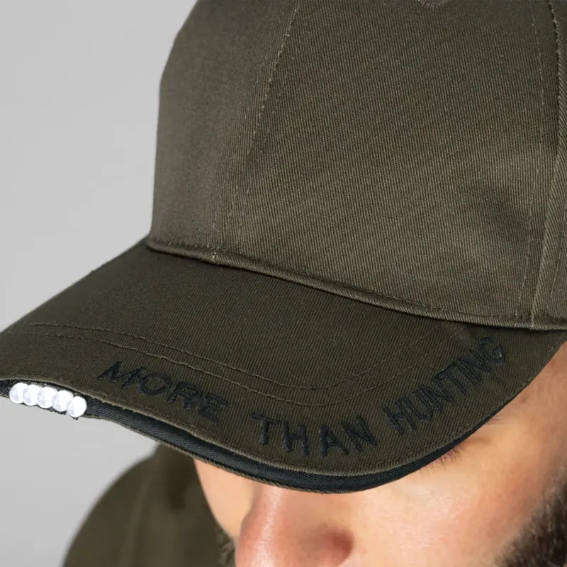 Seeland Slate LED Light Cap in Pine Green-1