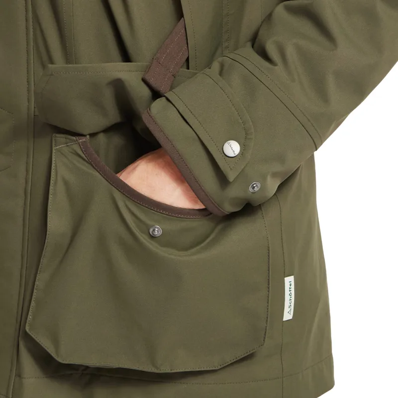Schöffel Snipe Ultralight Coat in Forest-4