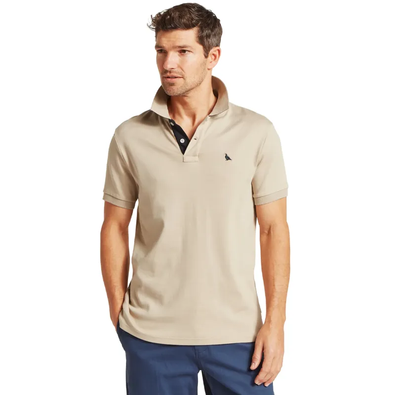 Schöffel St Ives Jersey Polo Shirt in Cobblestone-1