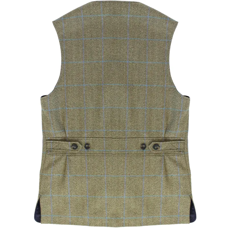 William Evans St James Tweed Shoot Vest in St James Tweed-1