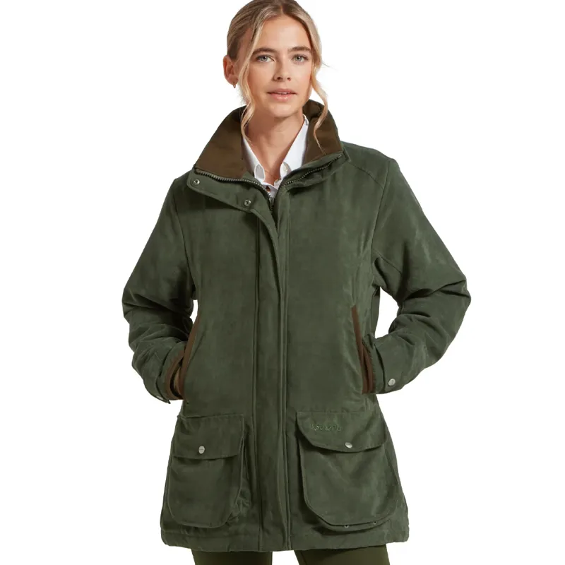 Schöffel Ladies Teal Shooting Jacket in Cedar Green-1