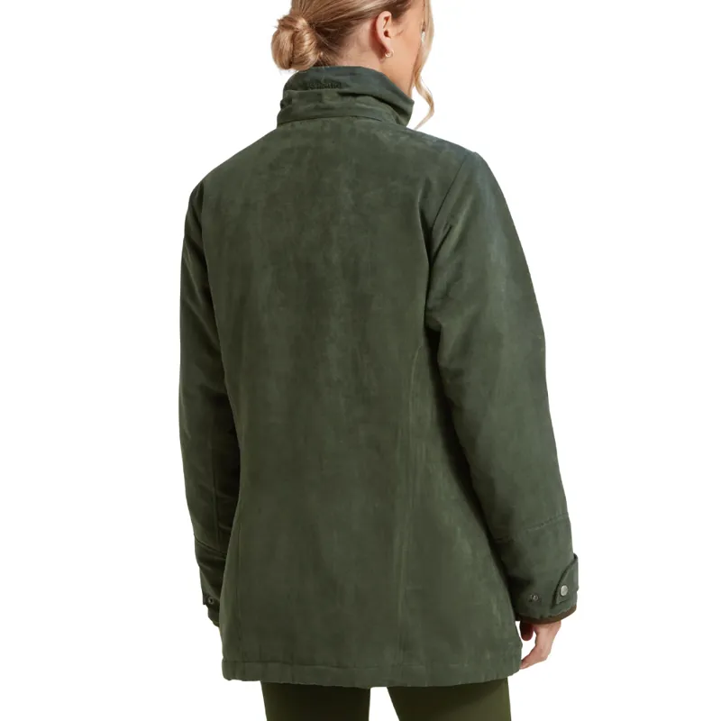 Schöffel Ladies Teal Shooting Jacket in Cedar Green-2