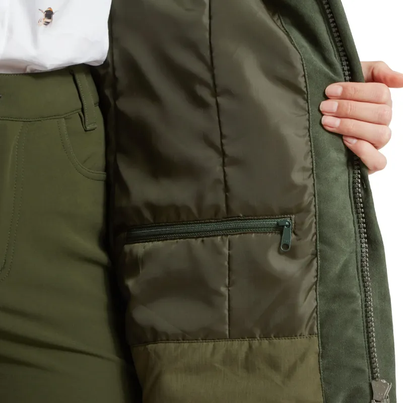 Schöffel Ladies Teal Shooting Jacket in Cedar Green-4