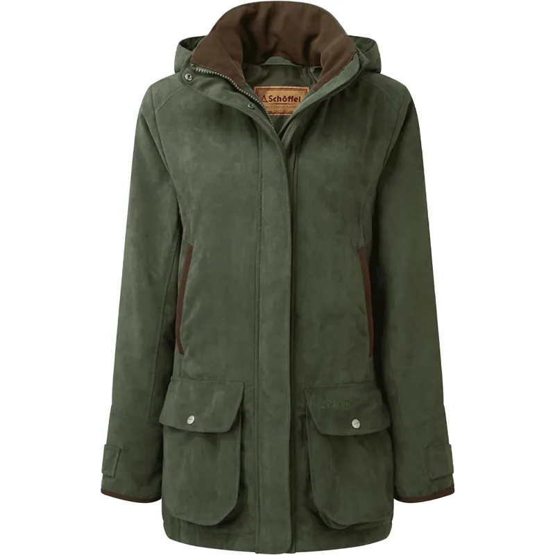 Schöffel Ladies Teal Shooting Jacket in Cedar Green