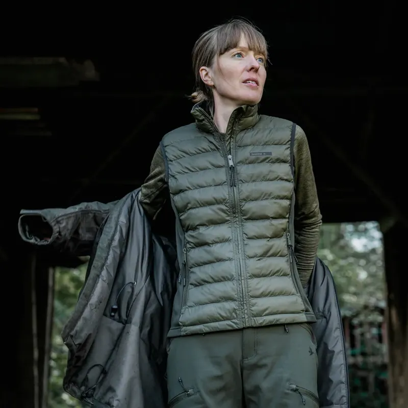 Seeland Therma Ladies Waistcoat in Light Pine-4