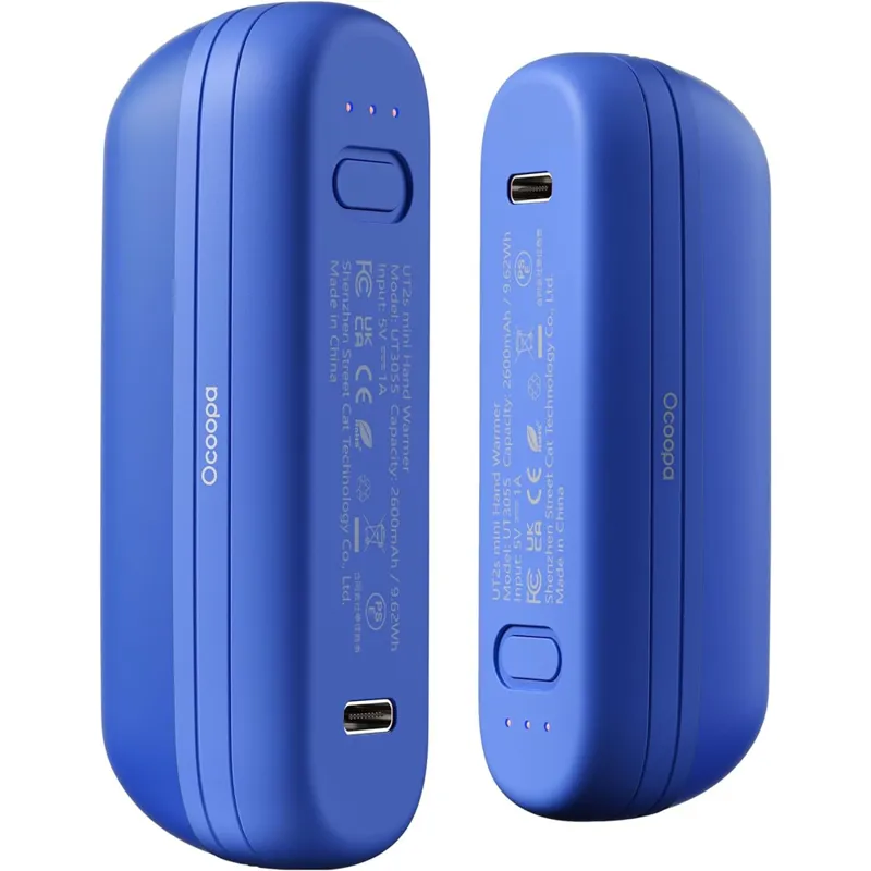 Ocoopa UT2s Mini Magnetic Handwarmers in Blue