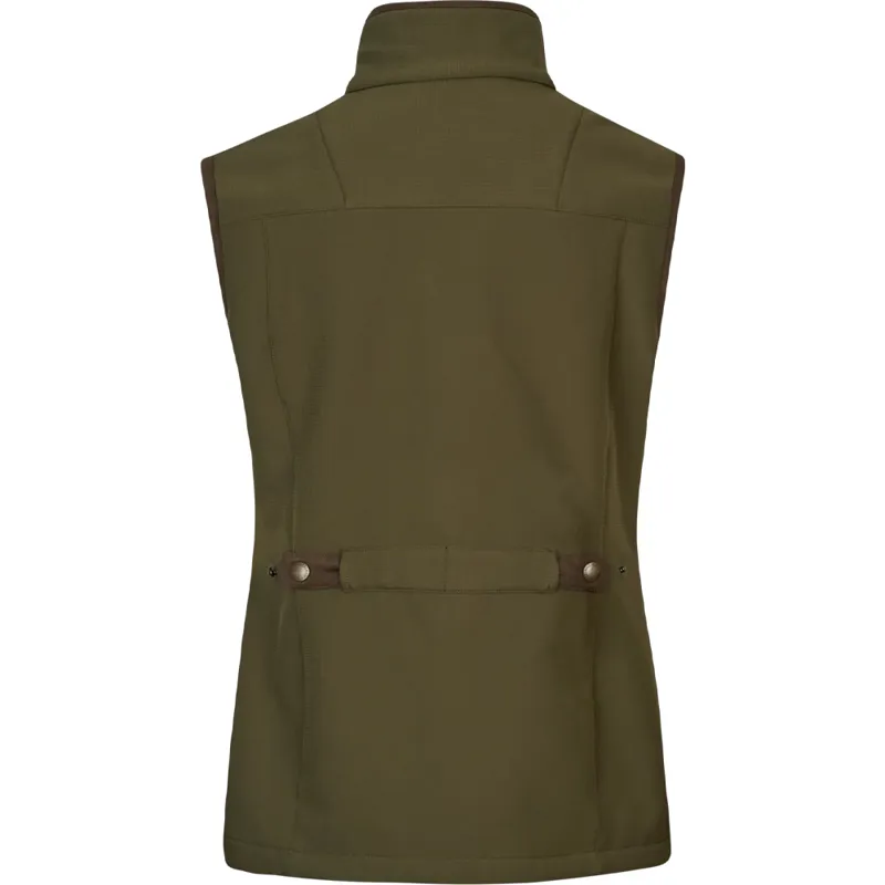 Seeland Wenlock Faye Ladies Waistcoat in Light Pine-1