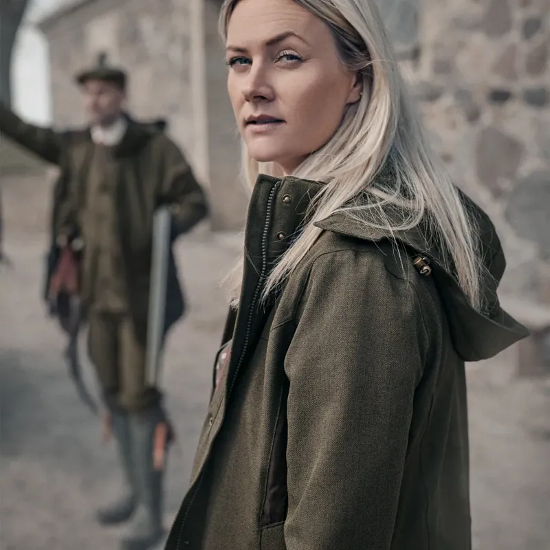 Woodcock Advanced Ladies Jacket in Shaded Olive-4