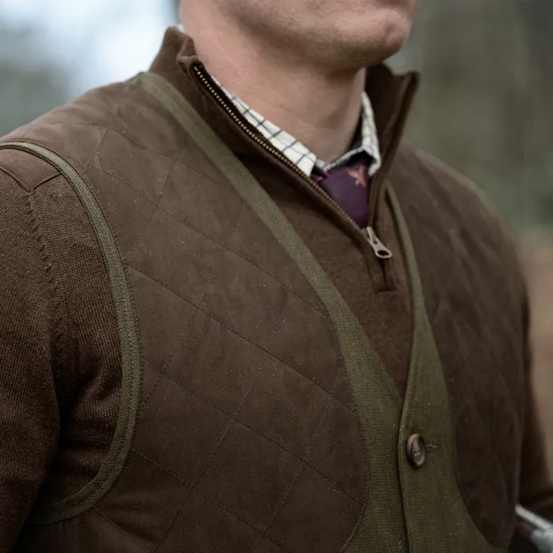 Seeland Woodcock Royale Waistcoat in Shaded Olive-2