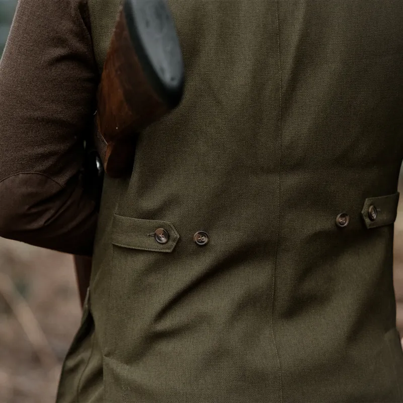 Seeland Woodcock Royale Waistcoat in Shaded Olive-3