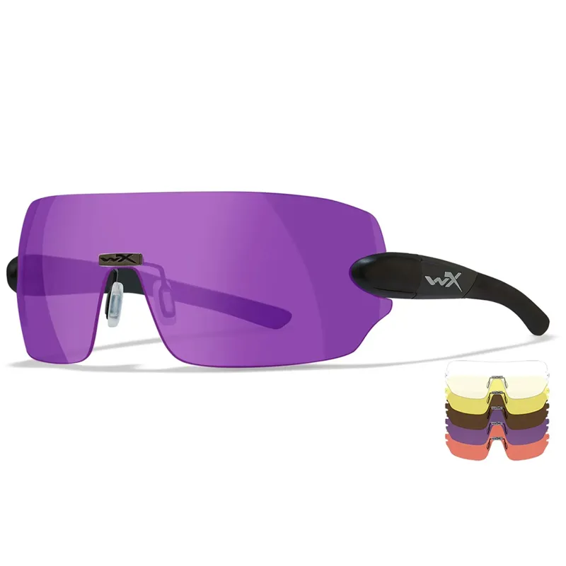 Wiley X Detection 5 Lens Set in Clear/Yellow/Orange/Purple/Copper