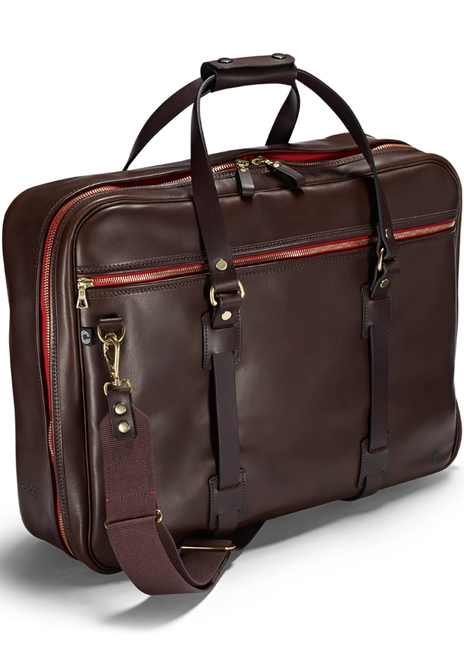 Croots Vintage Leather Flight Bag - William Evans Ltd.